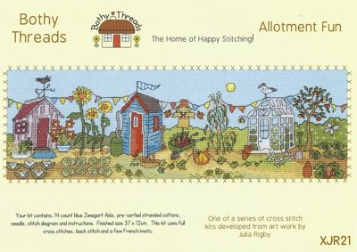 Bothy Threads Bothy Threads Allotment Fun Counted Cross Stitch Kit