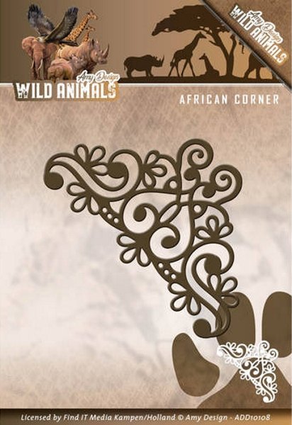 Amy Design Amy Design - Wild Animals - African Corner Die