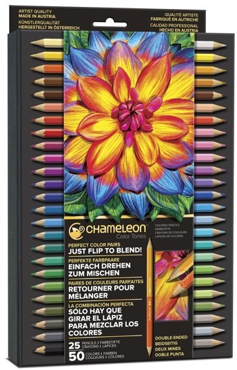 Chameleon Chameleon Colour Tones Pencils