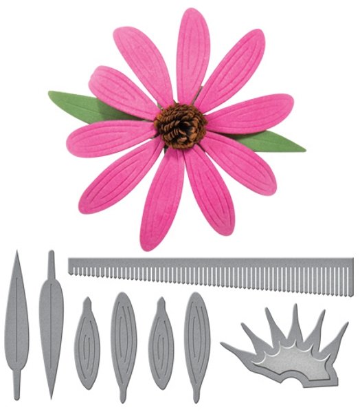 Spellbinders Spellbinders Create a Flower Echinacea Die D-Lites