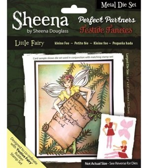 Sheena Douglass Perfect Partners Festive Fancies Little Fairy Die Set