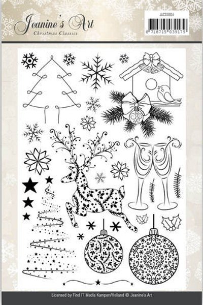 Jeanine's Art Jeaninnes Art - Christmas Classics Clear Stamp