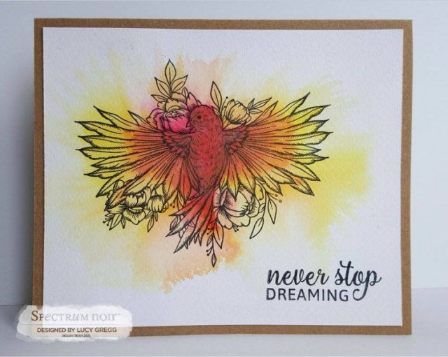 Crafters Companion UNMOUNTED Rubber Stamp FIND YOUR WINGS 7 Stamps CC-ST-FYW 