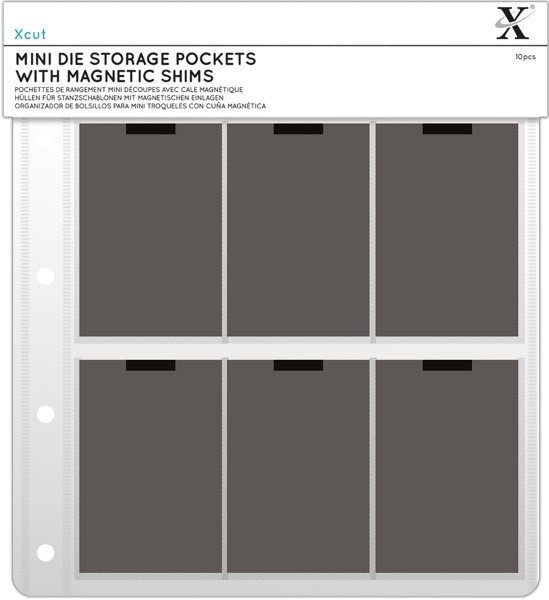 DoCrafts DoCrafts Xcut Mini Dies Storage Wallets with Magnetic Shim - 10 sheets