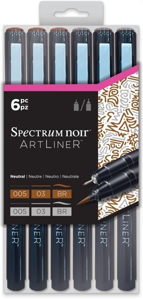 Spectrum Noir Artliner - Neutral (6pc)