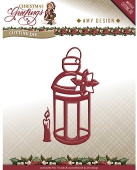 Amy Design Amy Design Christmas Greetings Lantern Die Set