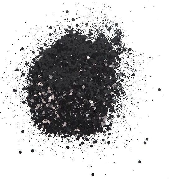 Creative Expressions Creative Expressions Cosmic Shimmer Glitter Bitz - Black Onyx - 4 For £13.95