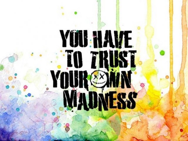 Visible Image Visible Image Express Yourself Stamp - Trust Your Madness