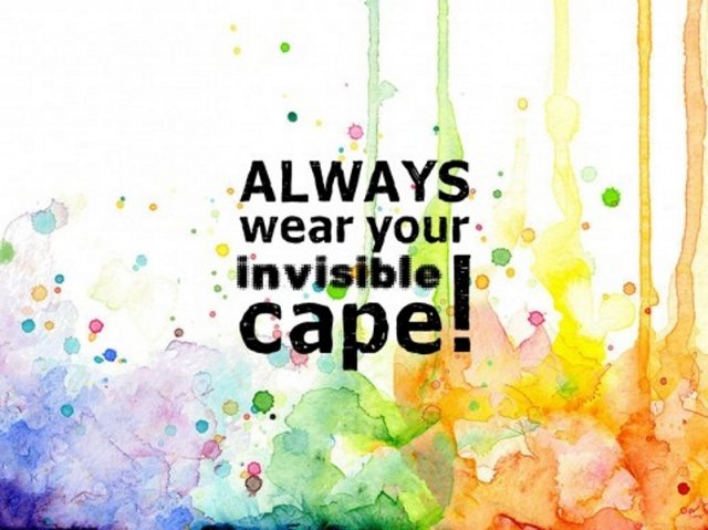Visible Image Visible Image Express Yourself Stamp - Invisible Cape