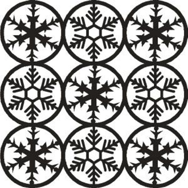 Creative Expressions Creative Expressions That Special Touch Mask Snowflakes