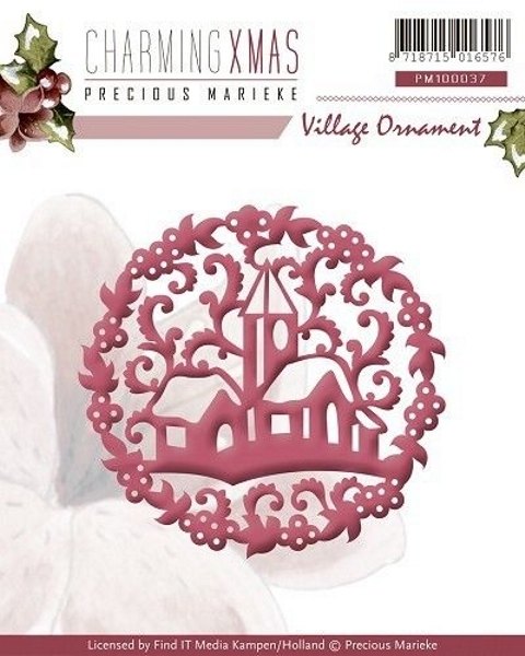 Precious Marieke Precious Marieke - Charming Christmas - Village Ornament Die