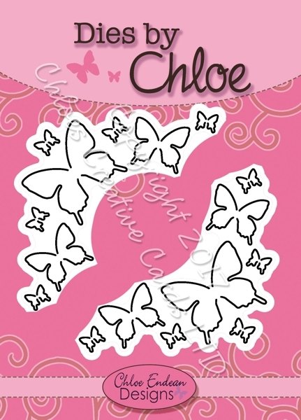 Stamps by Chloe Dies by Chloe - Butterfly Corners