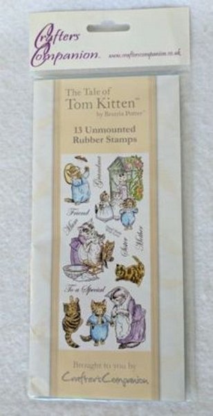 Crafters Companion Beatrix Potter Stamp Set - The Tale Of Tom Kitten