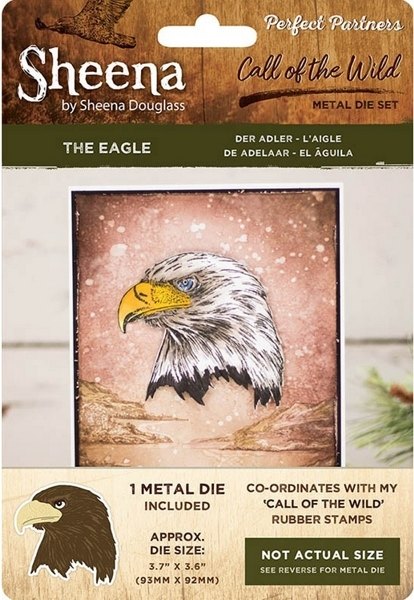 Sheena Douglass Perfect Partners Call of the Wild - Metal Die - The Eagle
