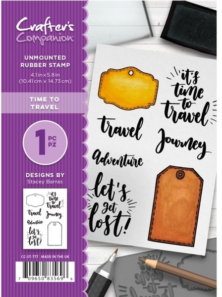 Crafters Companion Stacey Barras A6 Stamp - Time to Travel