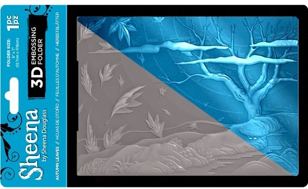 Sheena Douglass Sheena Douglass 5x7 3D Embossing Folder - Autumn Leaves - Any 3 for £18