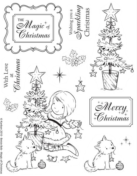 Kanban Kanban Clear Stamps - Magic Of Christmas STAMP-9031