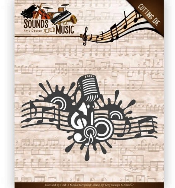 Amy Design Amy Design Sounds of Music - Music Border Die