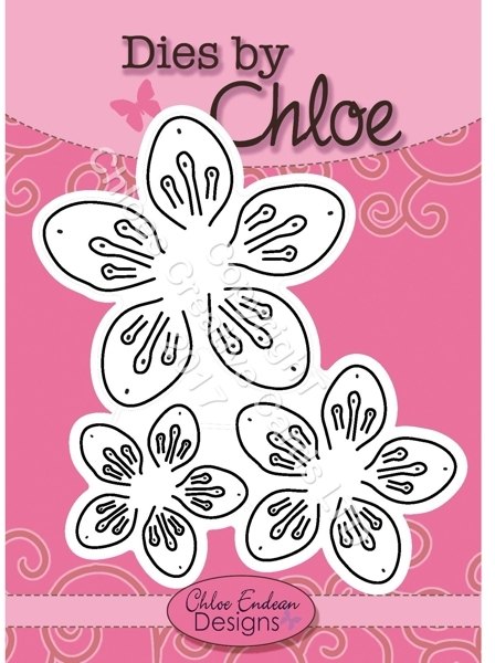 Stamps by Chloe Dies by Chloe - Cherry Blossom Flower - £5 OFF ANY 4 CHLOE