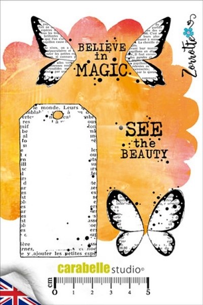 Carabelle Carabelle Studio Cling Stamp A6 : Believe in magic by Zorrotte