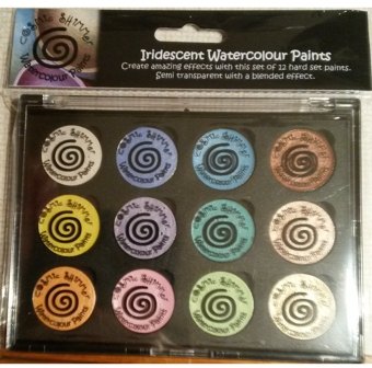 Creative Expressions Cosmic Shimmer Iridescent Watercolour Paints Set 8  Perfect Pastels