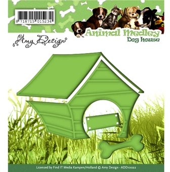 Amy Design Amy Design Animal Medley Dog House Die Set - CLEARANCE