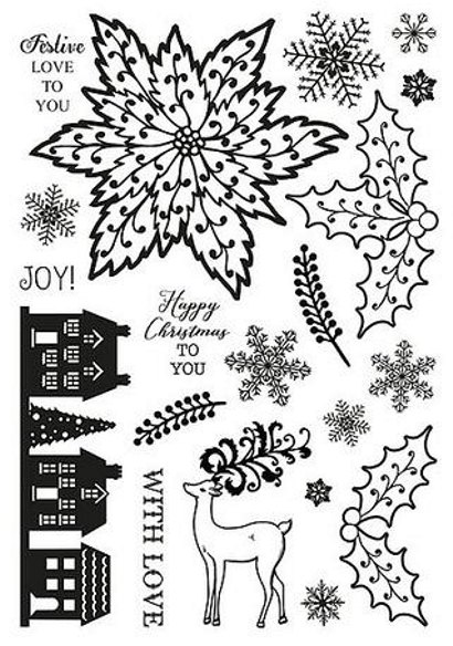 Dawn Bibby Dawn Bibby Creations - Classic Christmas A5 Clear Stamp