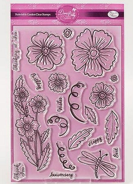Dawn Bibby Dawn Bibby Creations - Periwinkle Garden Stamp Set (DBS02)