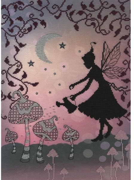 Bothy Threads Bothy Threads Enchanted Melody Fairy by Lavinia Stamps Counted Cross Stitch Kit XE8P