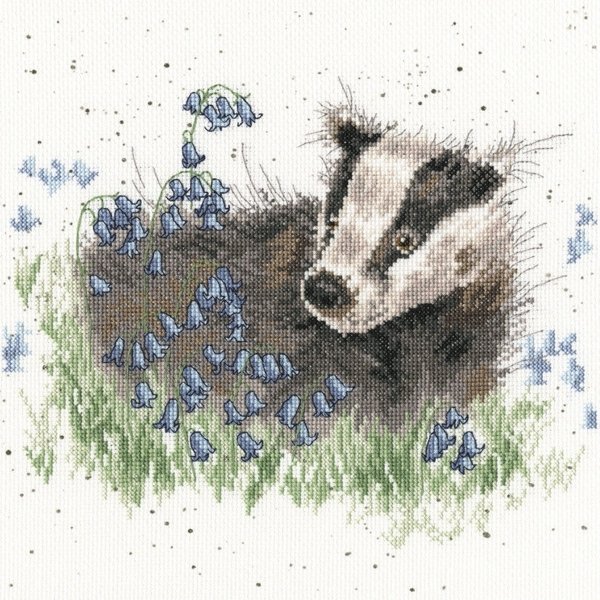 Bothy Threads Bothy Threads Bluebell Wood by Hannah Dale Counted Cross Stitch Kit XHD31