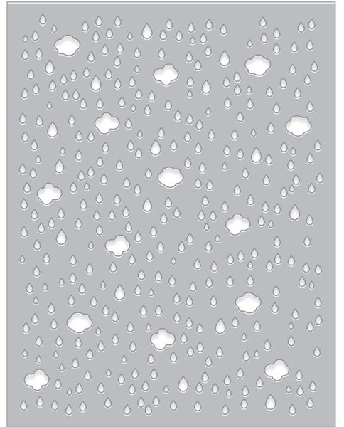 Hero Arts Hero Arts Fancy Dies - Cloud & Raindrop Confetti DI368