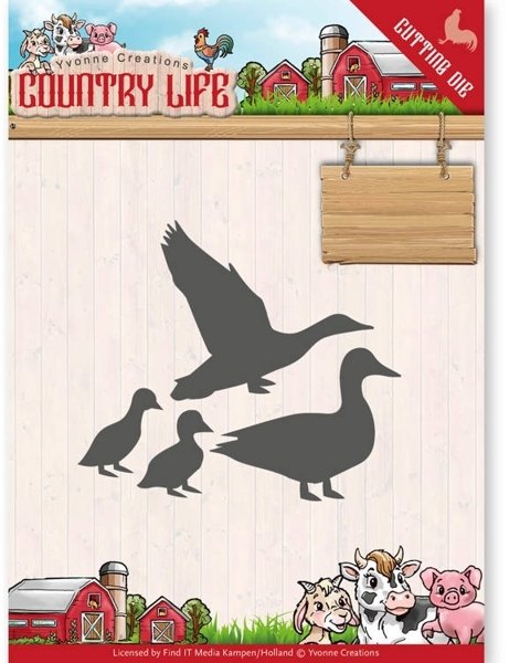 Yvonne Creations Yvonne Creations Country Life Dies - Ducks