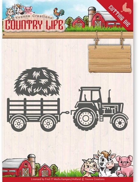 Yvonne Creations Yvonne Creations Country Life Dies - Tractor