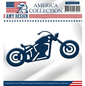 Amy Design Amy Design America Collection Motorbike Die Set