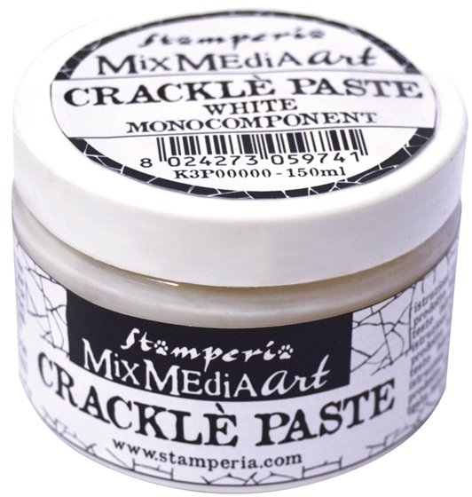 Stamperia Stamperia Crackle Paste White 150 ml