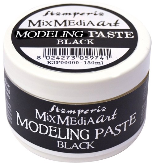 Stamperia Stamperia Modelling Paste 150ml - Black