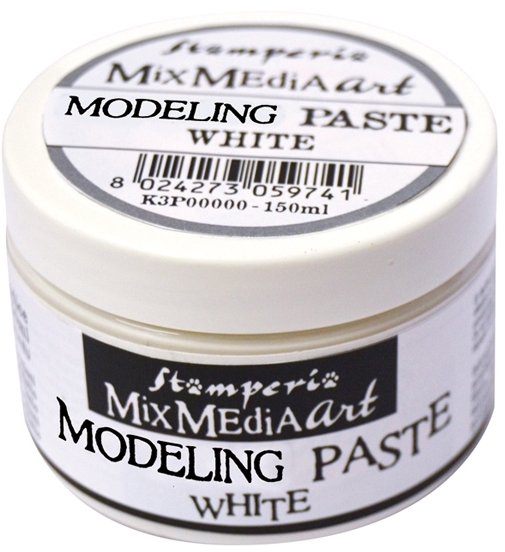 Stamperia Stamperia Modelling Paste 150ml - White - for Mixed Media