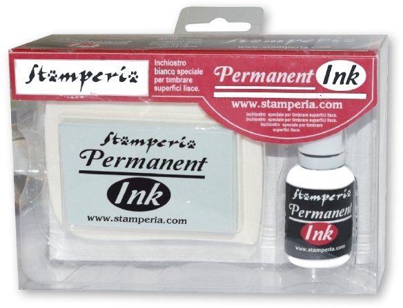 Stamperia Stamperia Indelible Pigment - White 20ml.