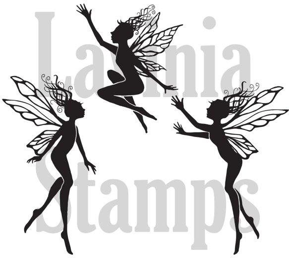 Lavinia Stamps Lavinia Stamps - Three Dancing Fairies LAV136