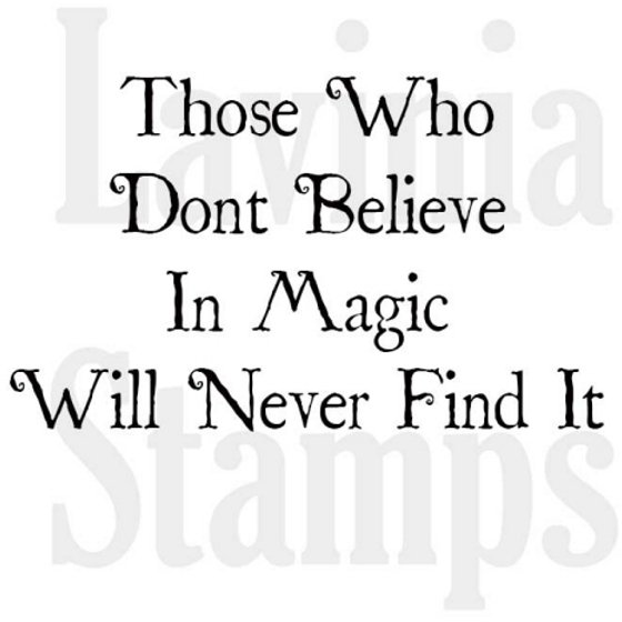 Lavinia Stamps Lavinia Stamps - Believe in Magic LAV344