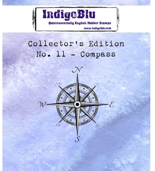 IndigoBlu Indigoblu Collectors Edition Stamp Number 11 - Compass