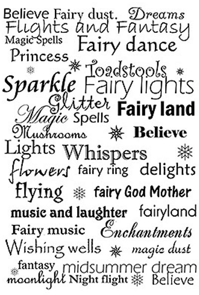 Lavinia Stamps Lavinia Stamps - Fairy Words LAV025