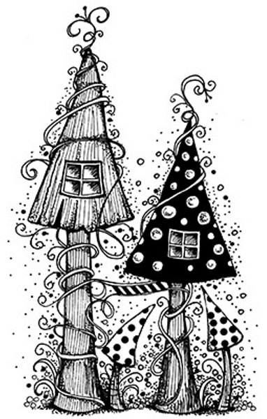 Lavinia Stamps Lavinia Stamps - Fairy House LAV030