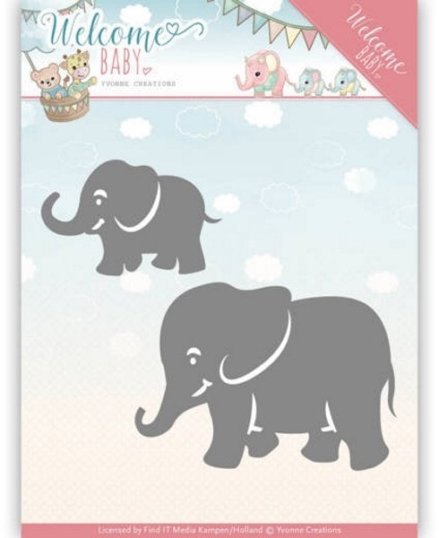Yvonne Creations Yvonne Creations - Welcome Baby - Little Elephants Die