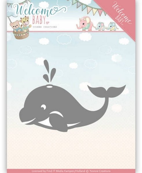 Yvonne Creations Yvonne Creations - Welcome Baby - Little Orca Die