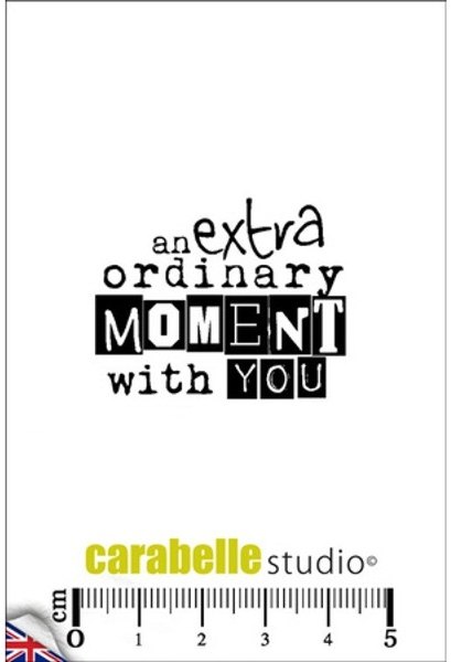 Carabelle Carabelle Studio Cling Stamp Small : An Extraordinary Moment