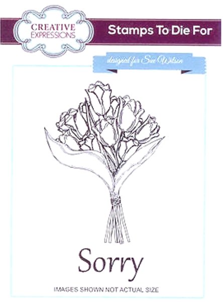 Creative Expressions Sue Wilson Stamps to Die For Tulip Bouquet - 3 for £10