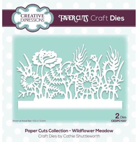 Creative Expressions Creative Expressions Paper Cuts Collection Wildflower Meadow Craft Die