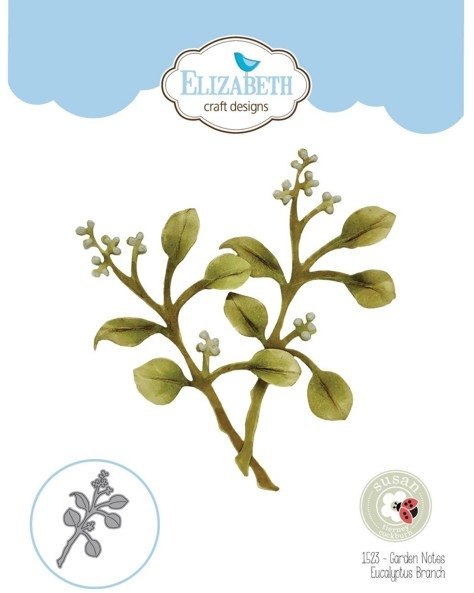 Elizabeth Crafts Elizabeth Craft Designs - Garden Notes - Eucalyptus Frosty Fern 1523