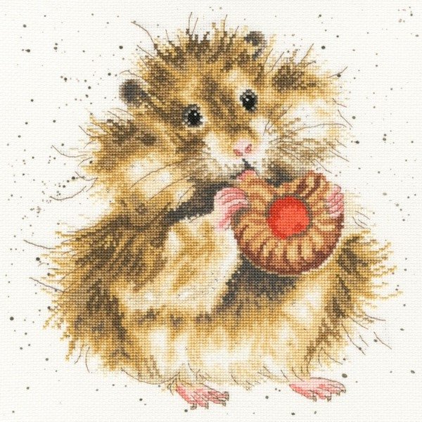 Bothy Threads Bothy Threads The Diet Starts Tomorrow Counted Cross Stitch Kit by Hannah Dale